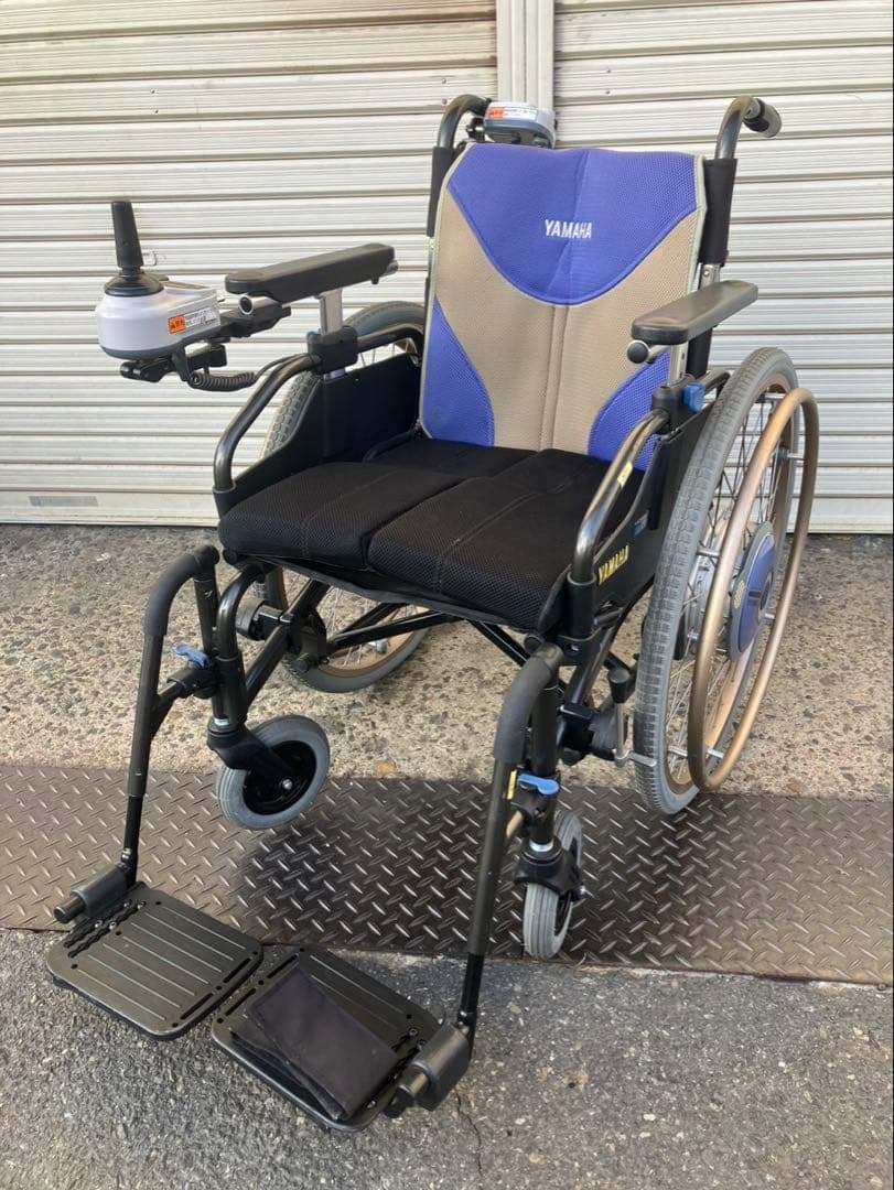 YAMAHA電動車椅子　24インチ　介護コントローラー