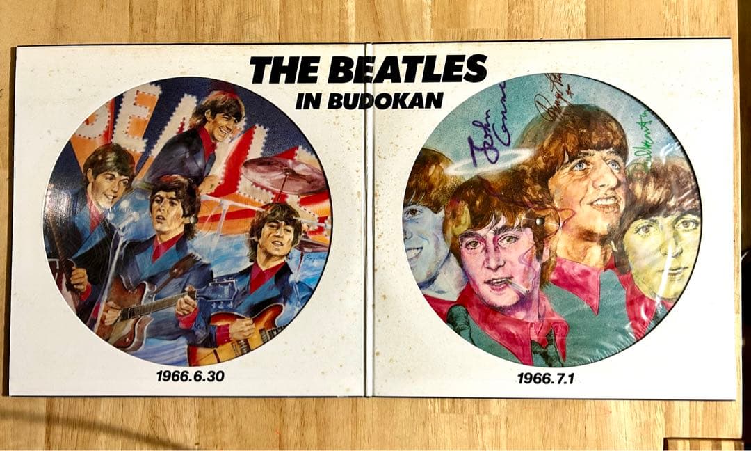 【激レア】ビートルズ　- イン・武道館　1966 ピクチャーレコード