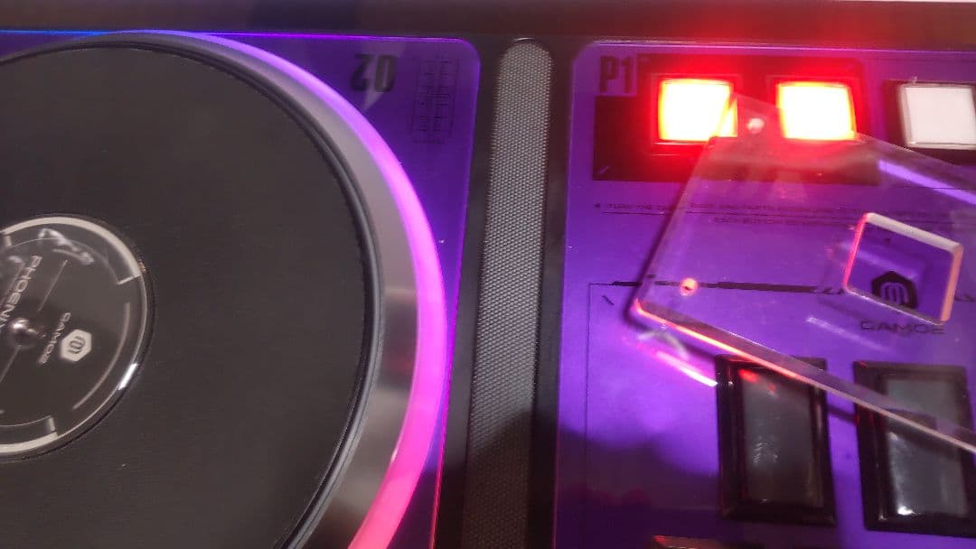 ビートマニア DAO PHOENIXWAN LMT 三和ボタン 静音化 パープル