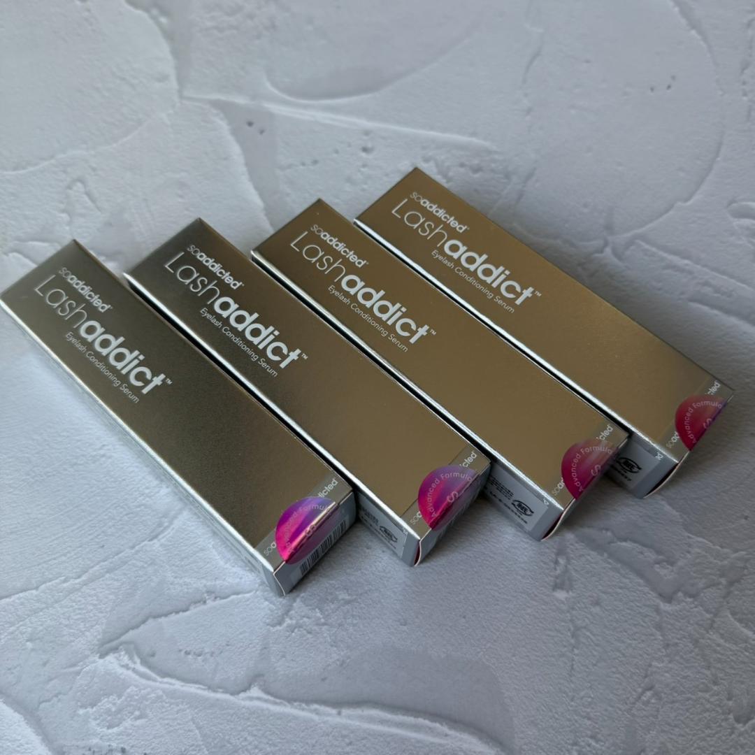 【未開封】 Lashaddict ラッシュアディクト まつ毛美容液 4本セット