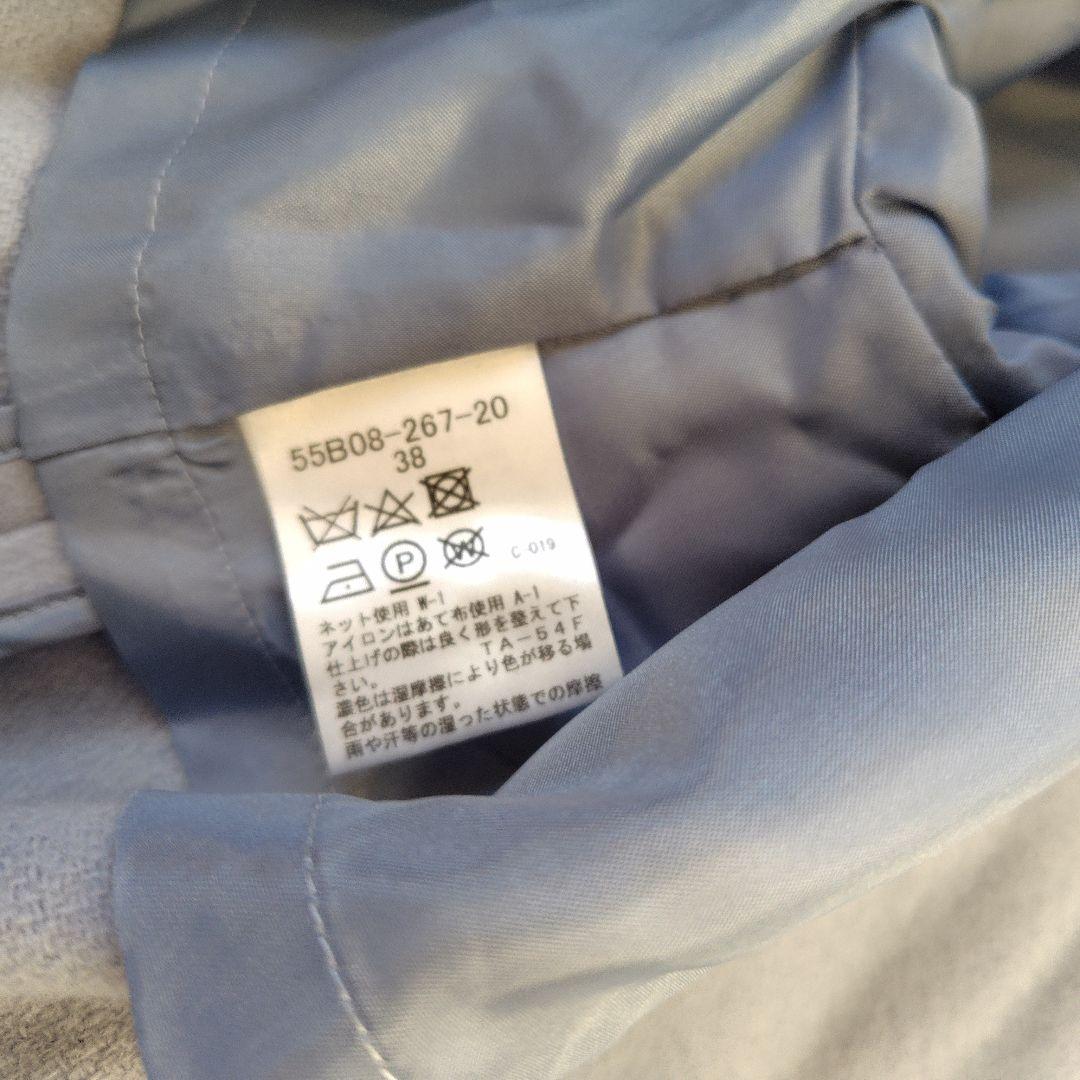 未使用に近い　現行　ブルーレーベルクレストブリッジ　ピーコート　メガチェック