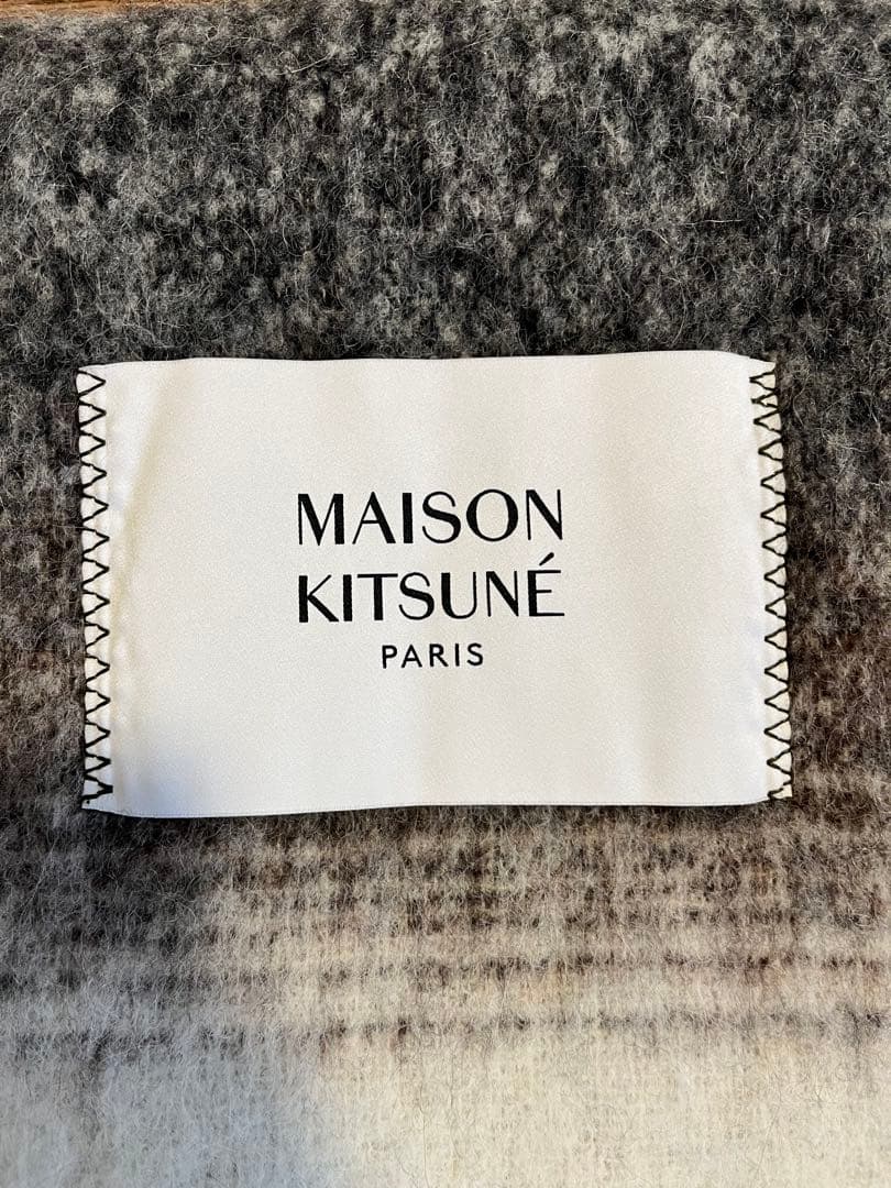 MAISON KITSUNÉ グラデーションマフラー