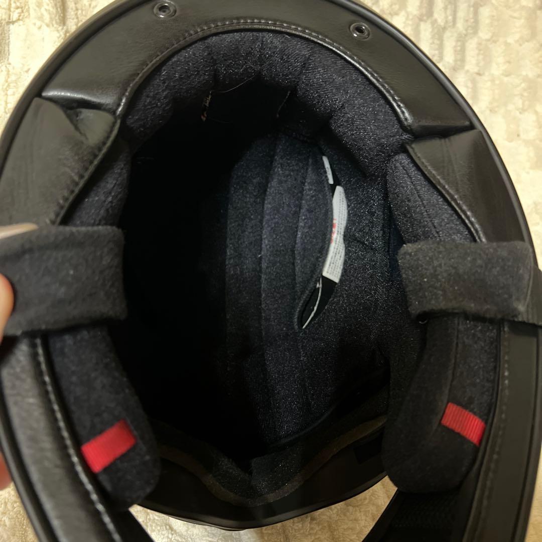 SHOEI EX-ZERO ヘルメット ホワイト 100%ゴーグル付き