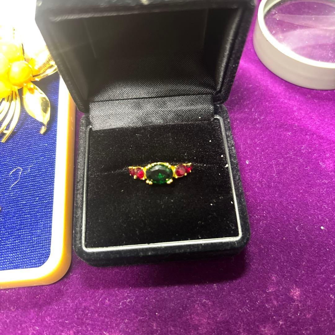 遺品生前整理アクセサリーまとめ　天然石、ニナニッチ 、K18シャンパントップ