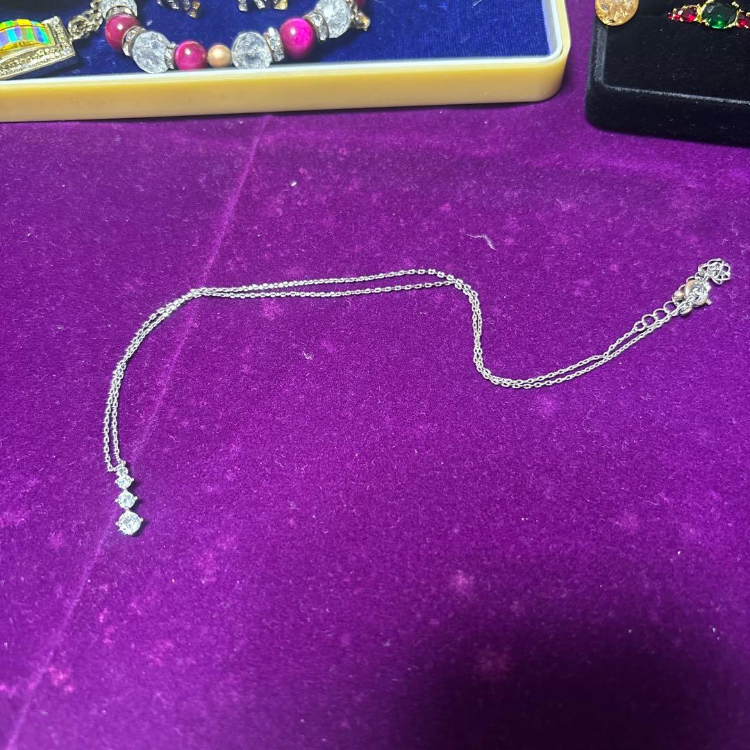 遺品生前整理アクセサリーまとめ　天然石、ニナニッチ 、K18シャンパントップ