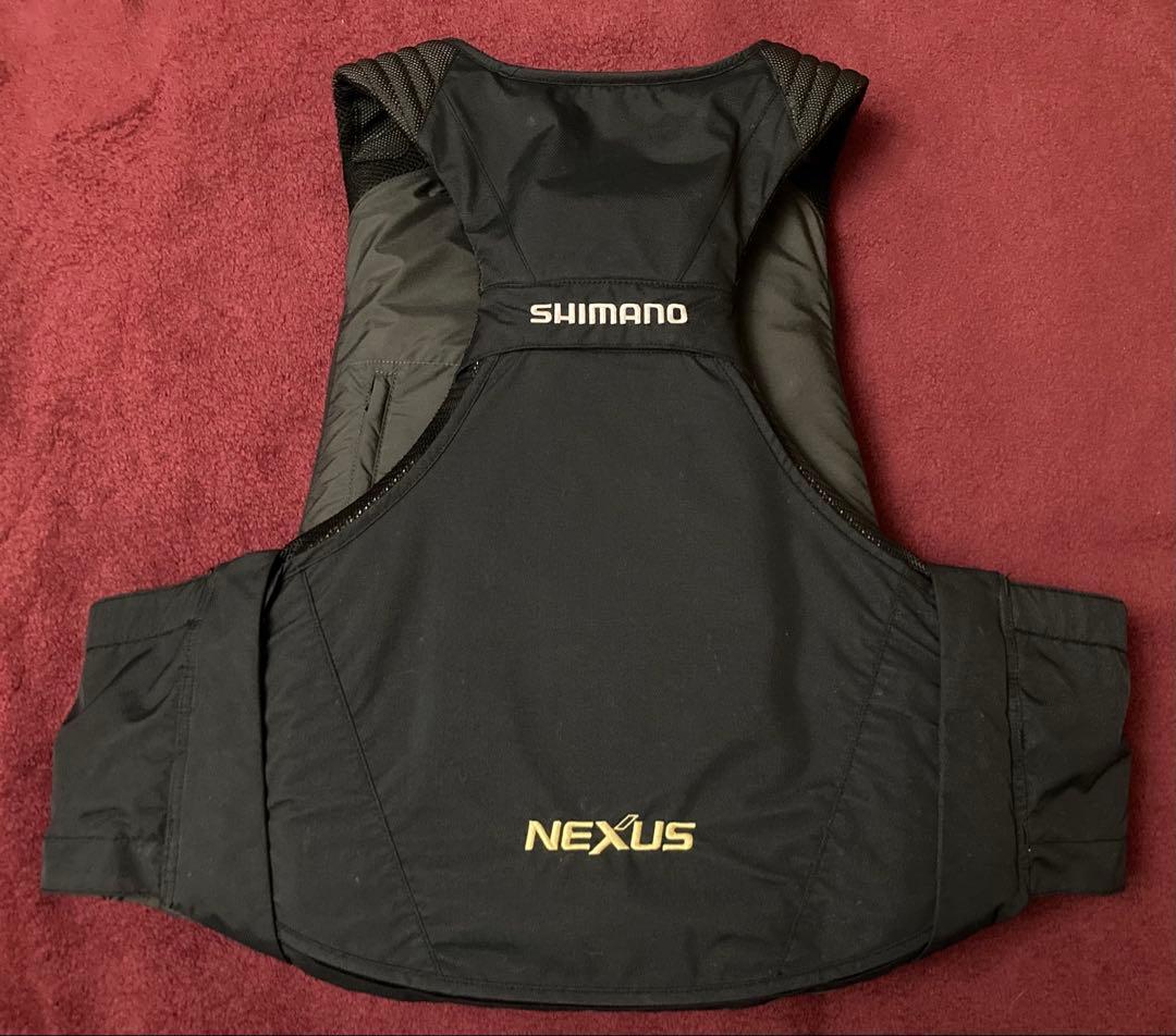 シマノ,フローティングベスト NEXUS/ネクサス, VF-120W ブラックL