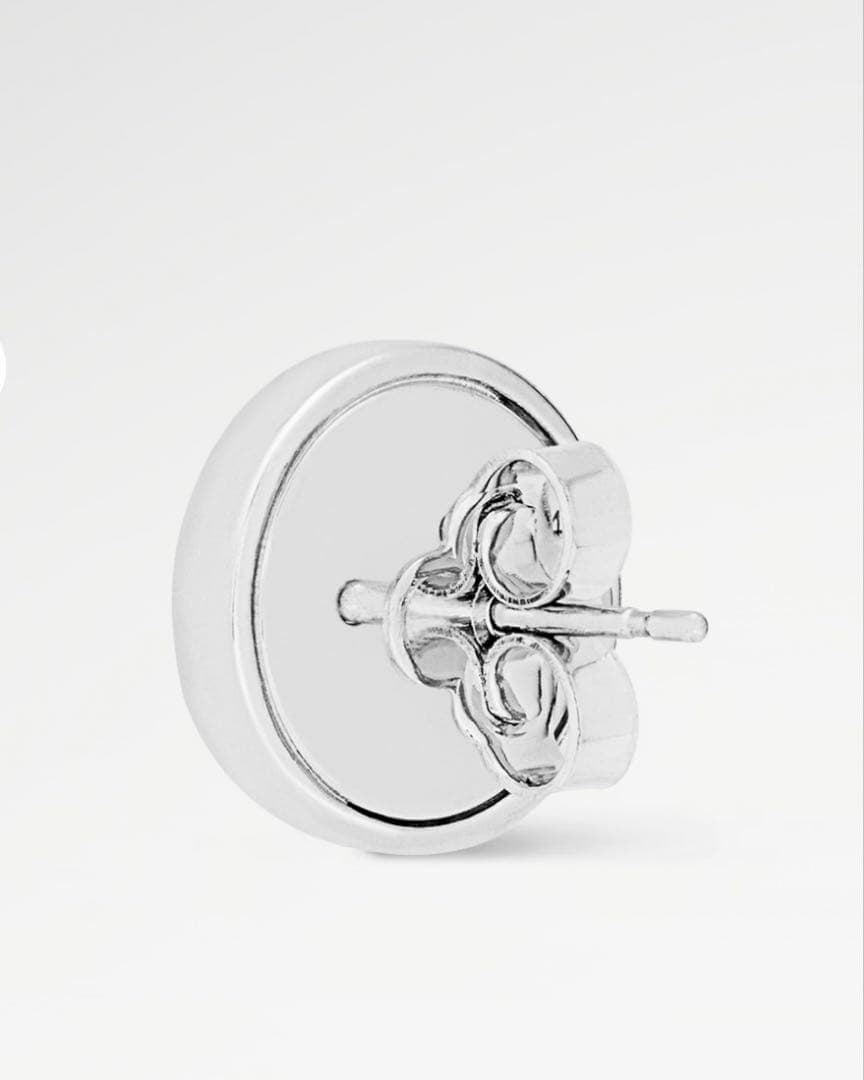 コ*ン様 Louis Vuitton ピアス・LVスパークル シルバーカラー