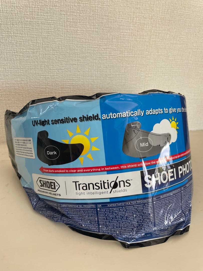 SHOEI CWR-F2 フォトクロミックシールド x-15/z-8用