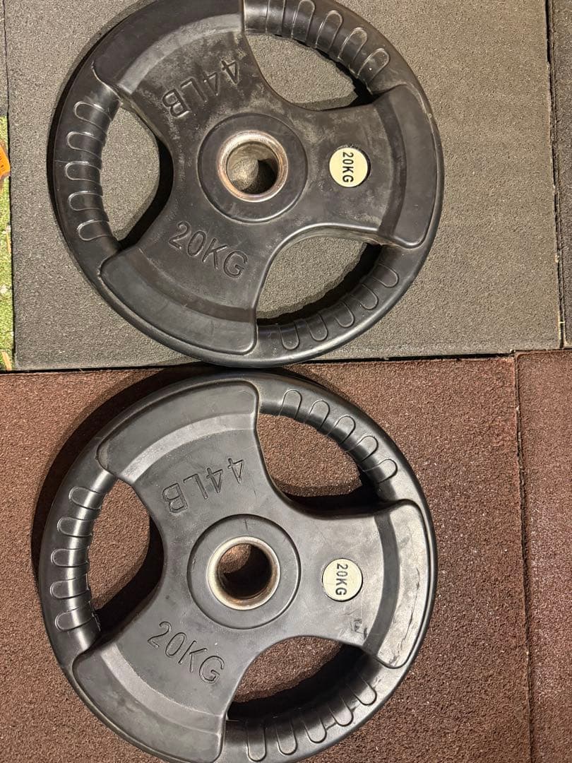 オリンピックプレート　20kg 2枚セット