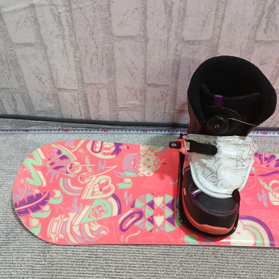 メンテ済■k2-120cm■ブーツ22～24cm■キッズ ジュニア 子供