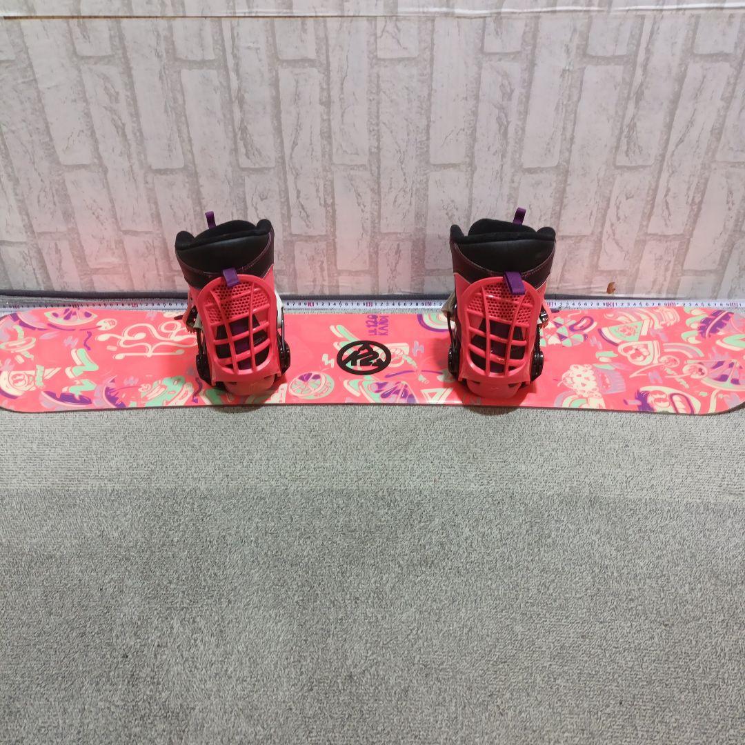 メンテ済■k2-120cm■ブーツ22～24cm■キッズ ジュニア 子供