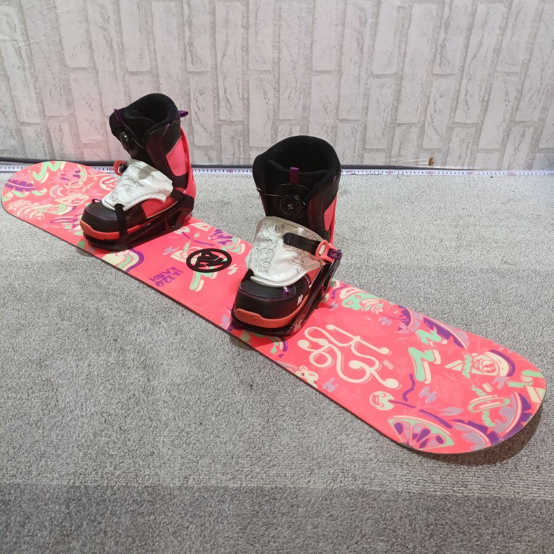 メンテ済■k2-120cm■ブーツ22～24cm■キッズ ジュニア 子供