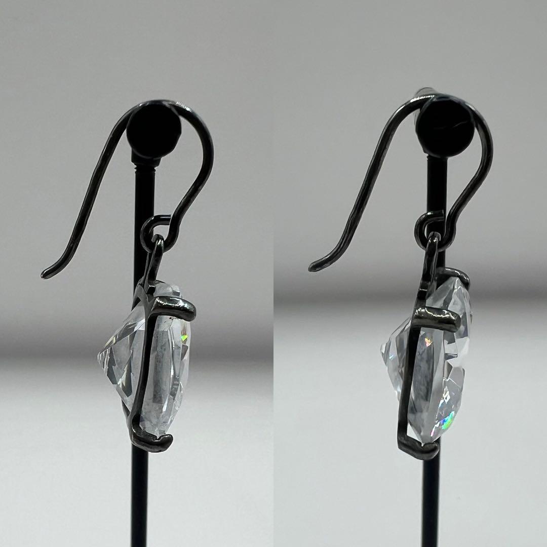 【極美品】ボッテガ ダイヤモチーフ ドロップ フック ストーン