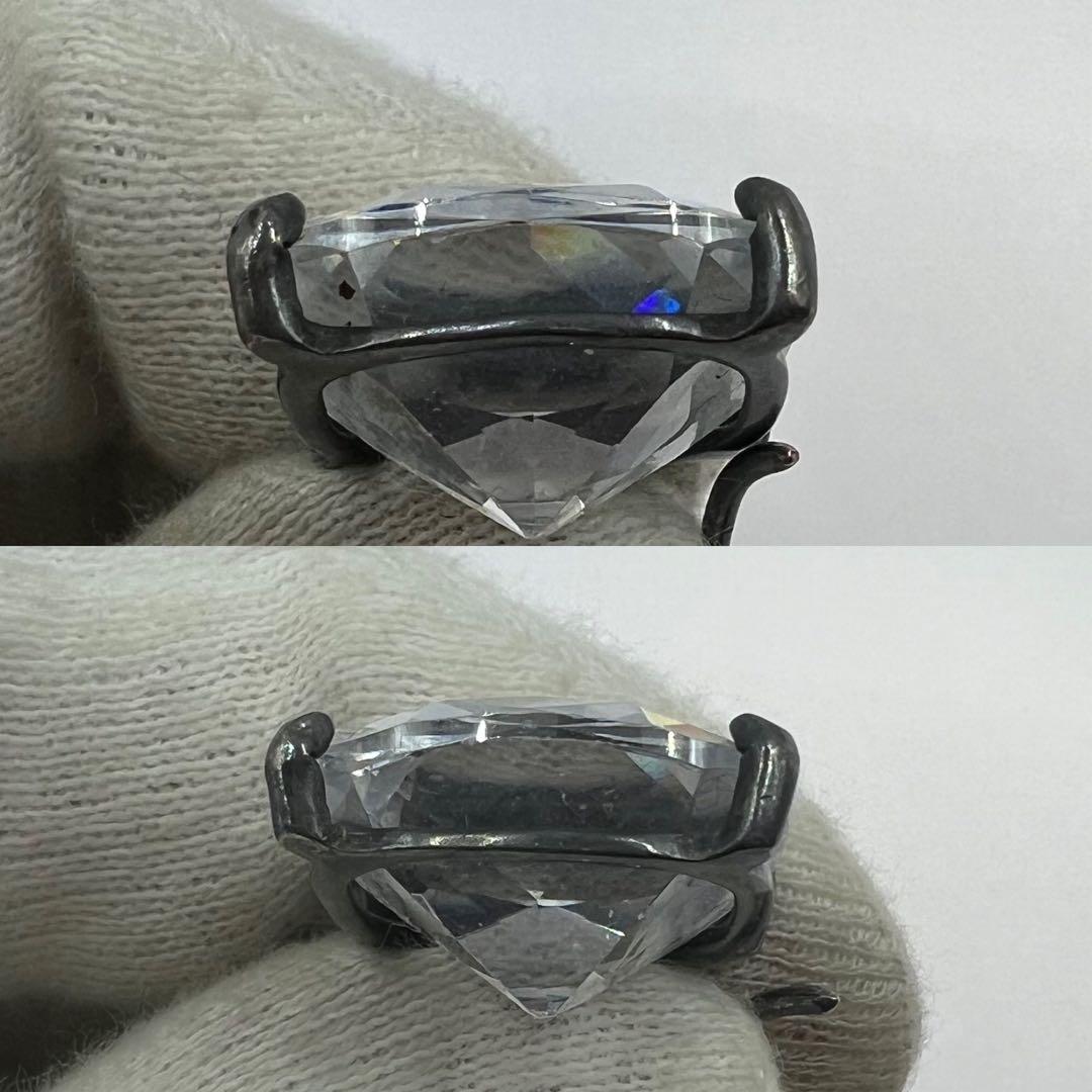 【極美品】ボッテガ ダイヤモチーフ ドロップ フック ストーン