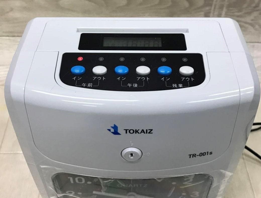 ★未使用 展示品 　TOKAIZ タイムレコーダー TR-001s 6欄印字