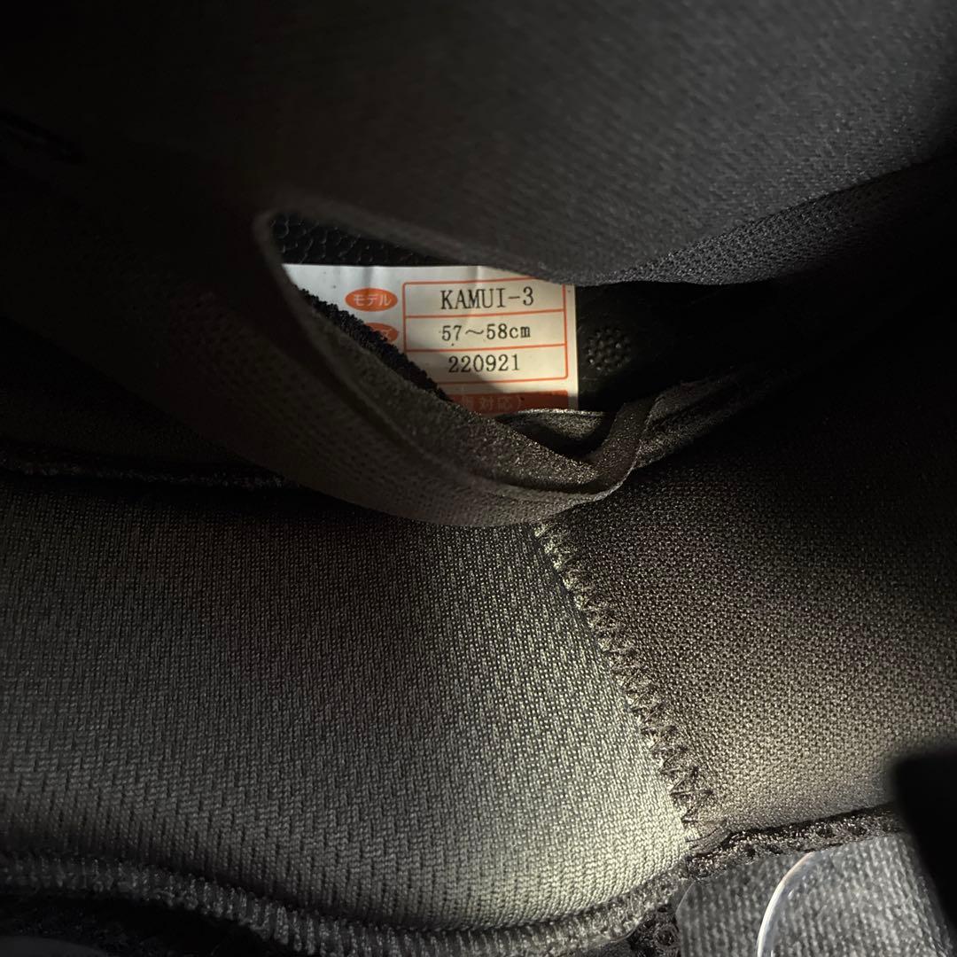 Kabuto フルフェイスヘルメット ブラックゴールド