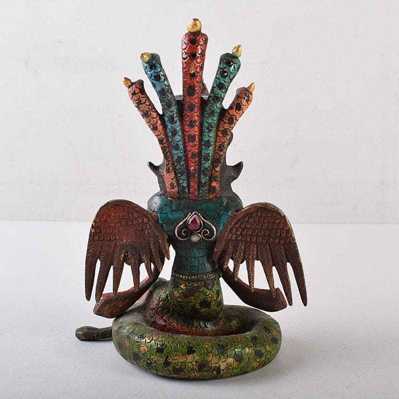 仏教美術　古銅鍍金彩色　彩繪描金嵌寶石　チベット仏　仏像　置物　V　8118