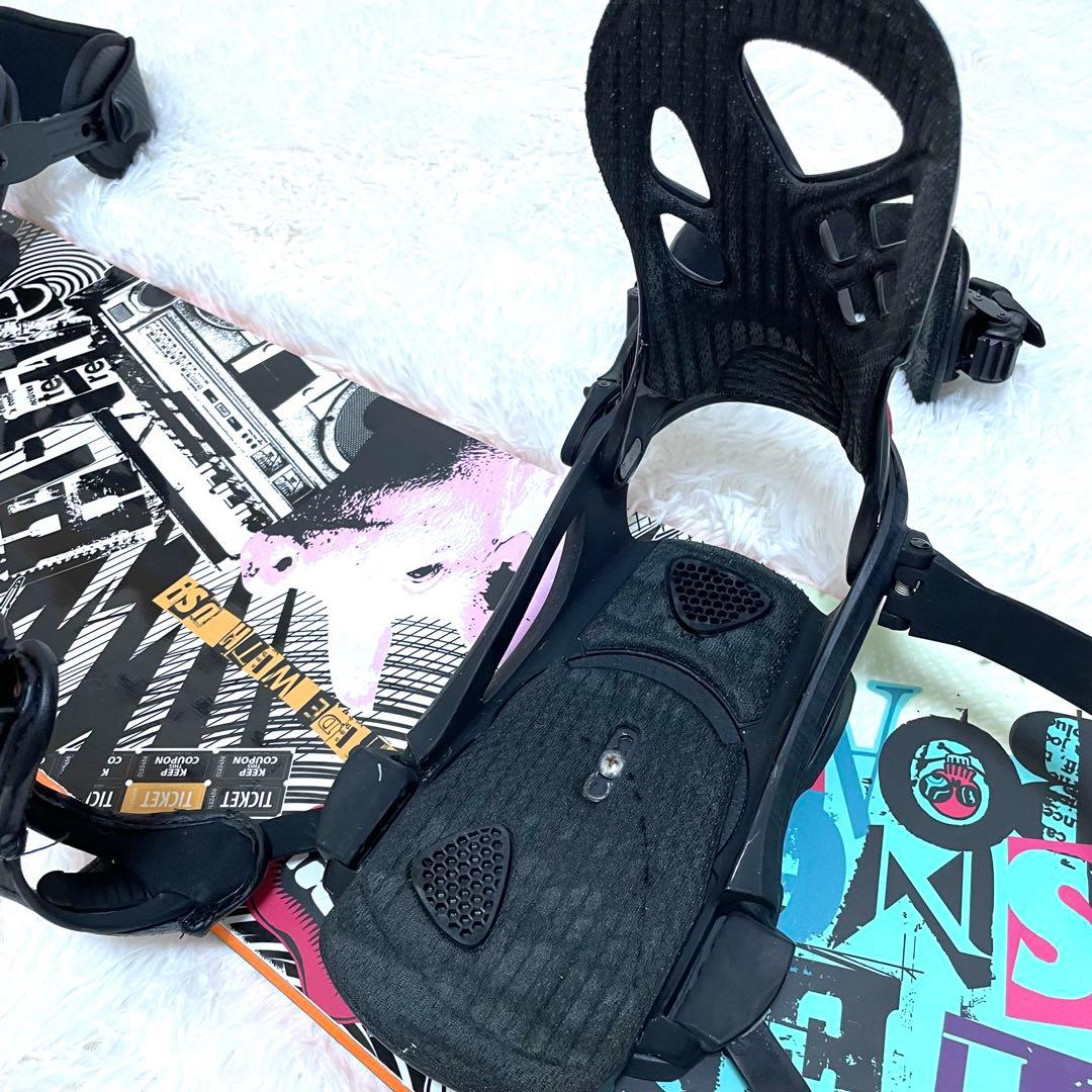 HEAD スノーボードセット 152cm ホットワックス済み