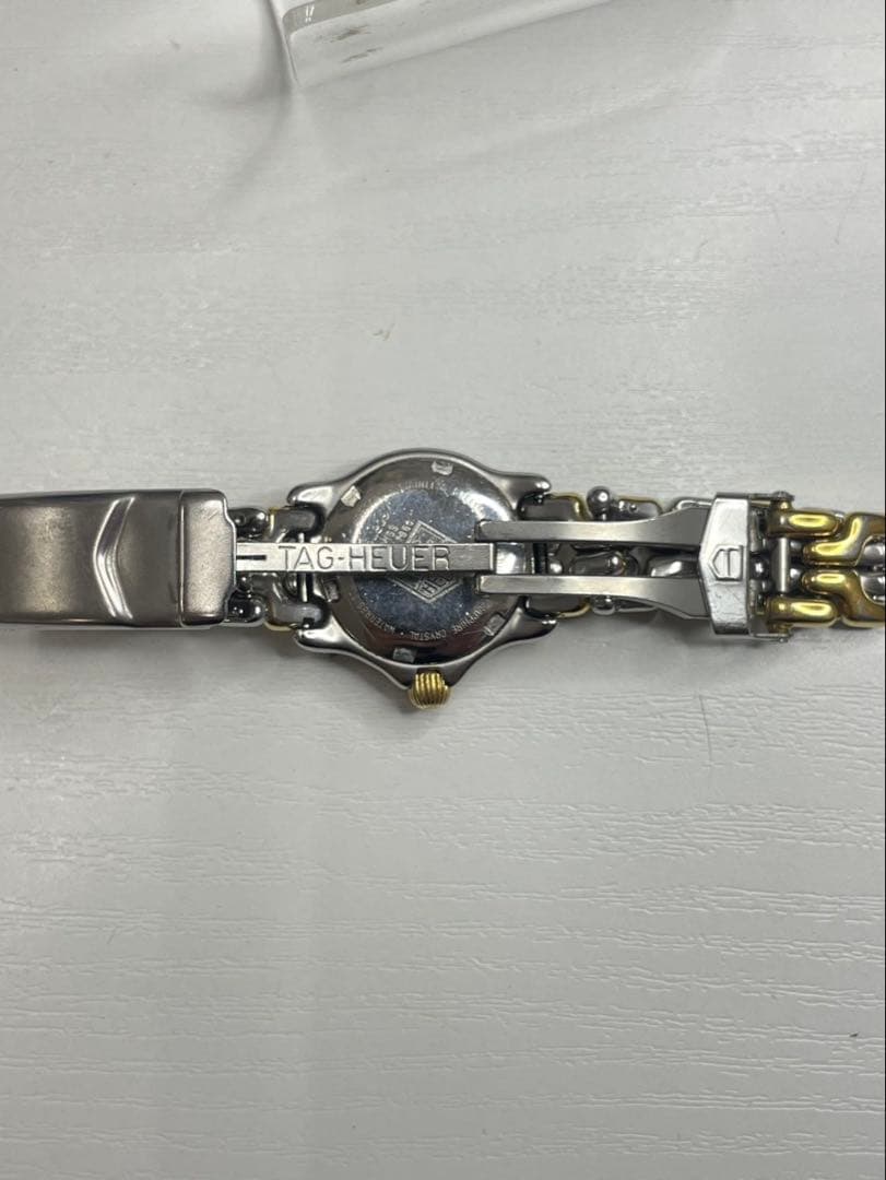 か*ん様 TAGHEUER 腕時計 クォーツ S95.208M【不動品】タグホイ