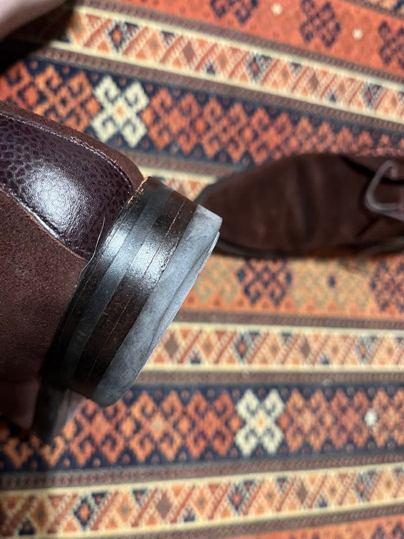 クロケット&ジョーンズ　ポールスミス別注 チャッカブーツ ダークブラウン