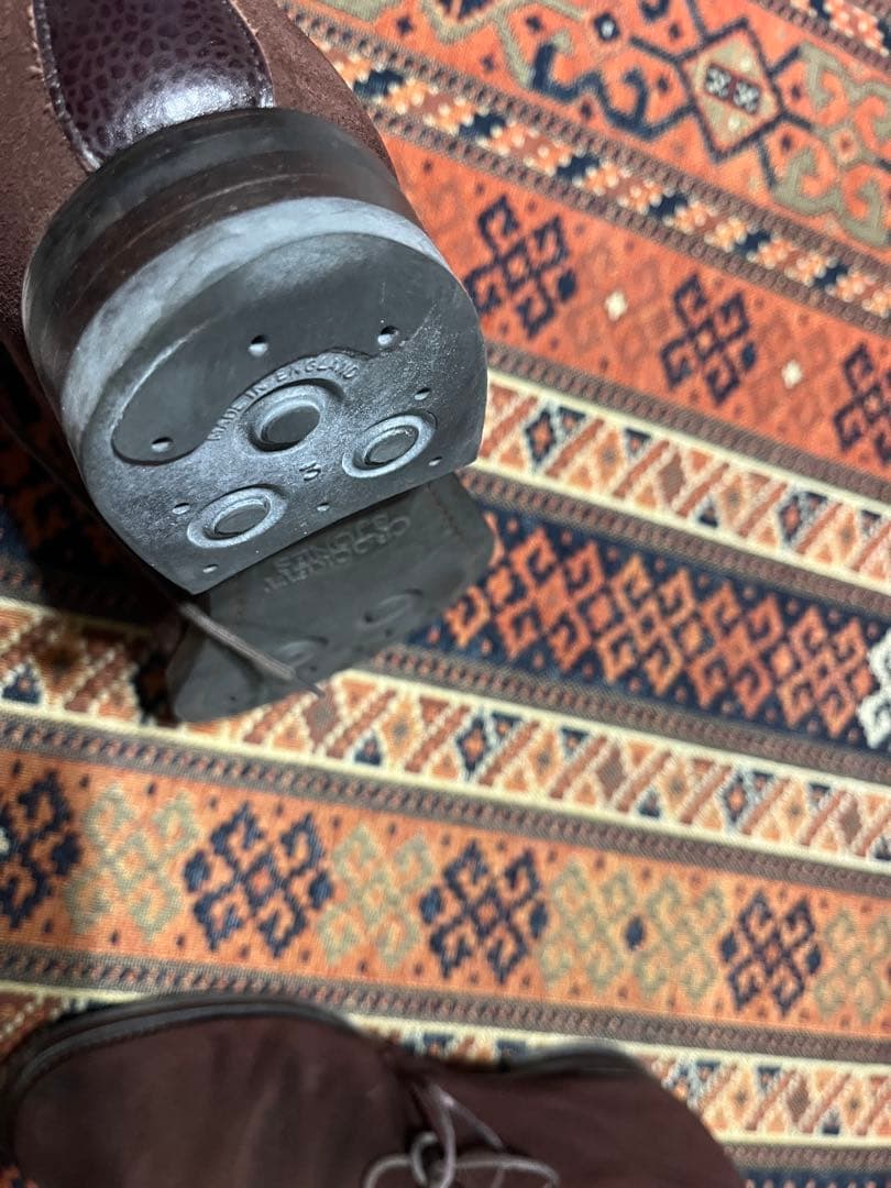 クロケット&ジョーンズ　ポールスミス別注 チャッカブーツ ダークブラウン