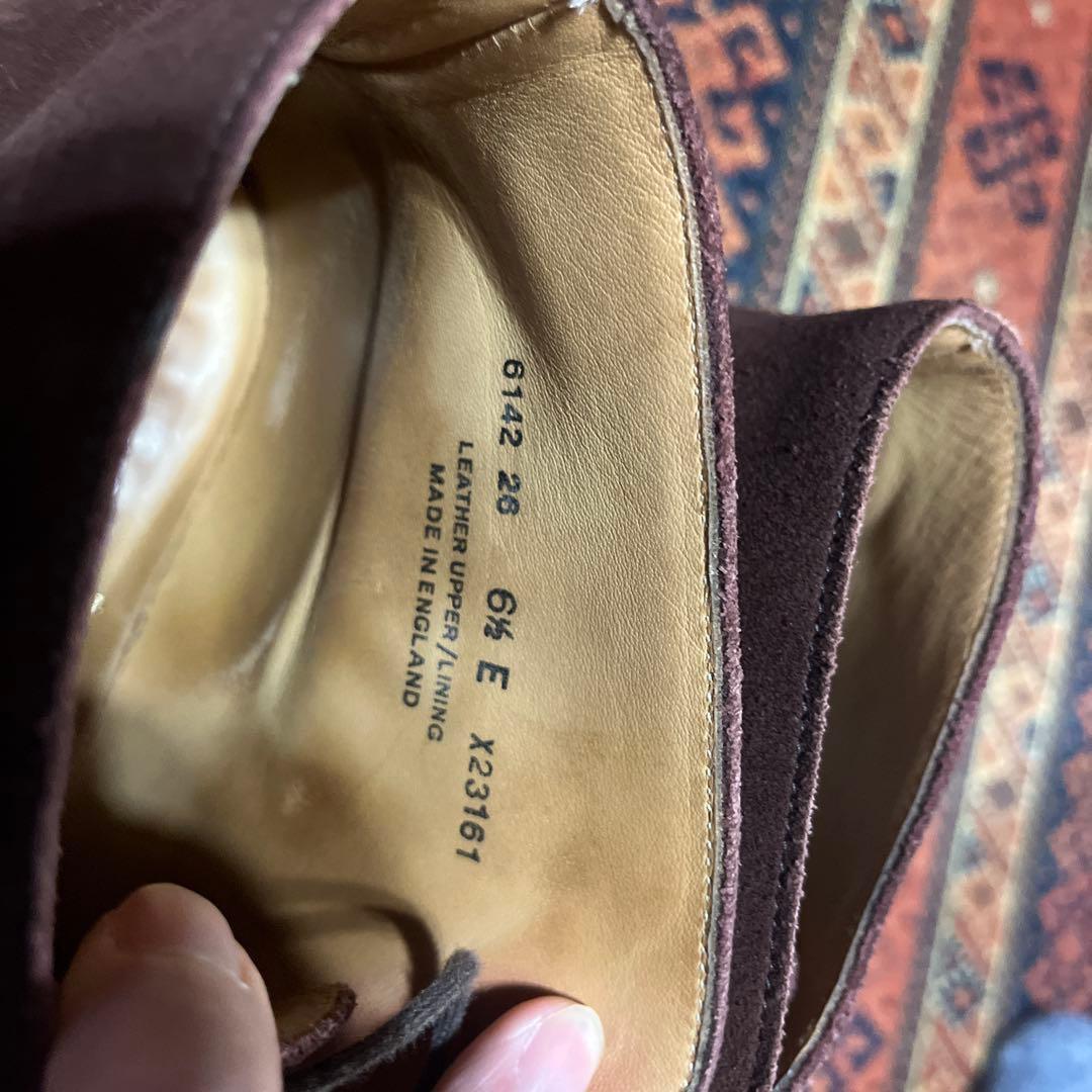 クロケット&ジョーンズ　ポールスミス別注 チャッカブーツ ダークブラウン