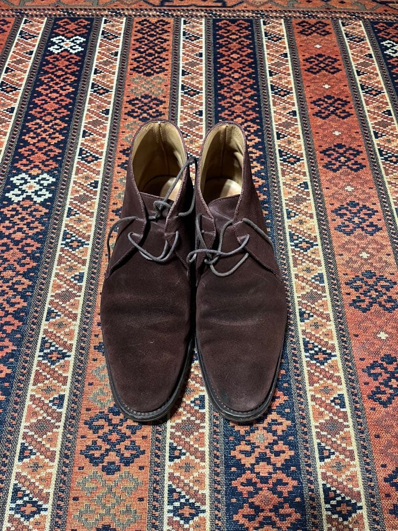 クロケット&ジョーンズ　ポールスミス別注 チャッカブーツ ダークブラウン