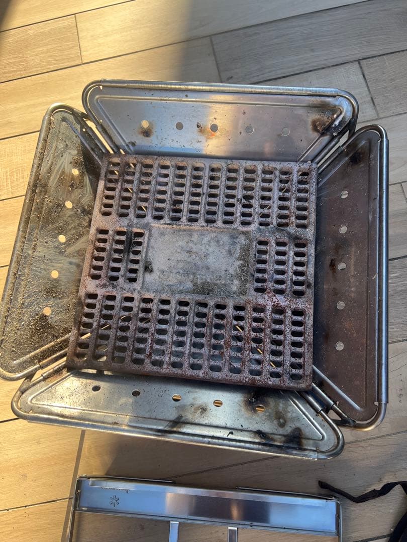 スノーピーク 焚き火台 L セット　＋グリル台