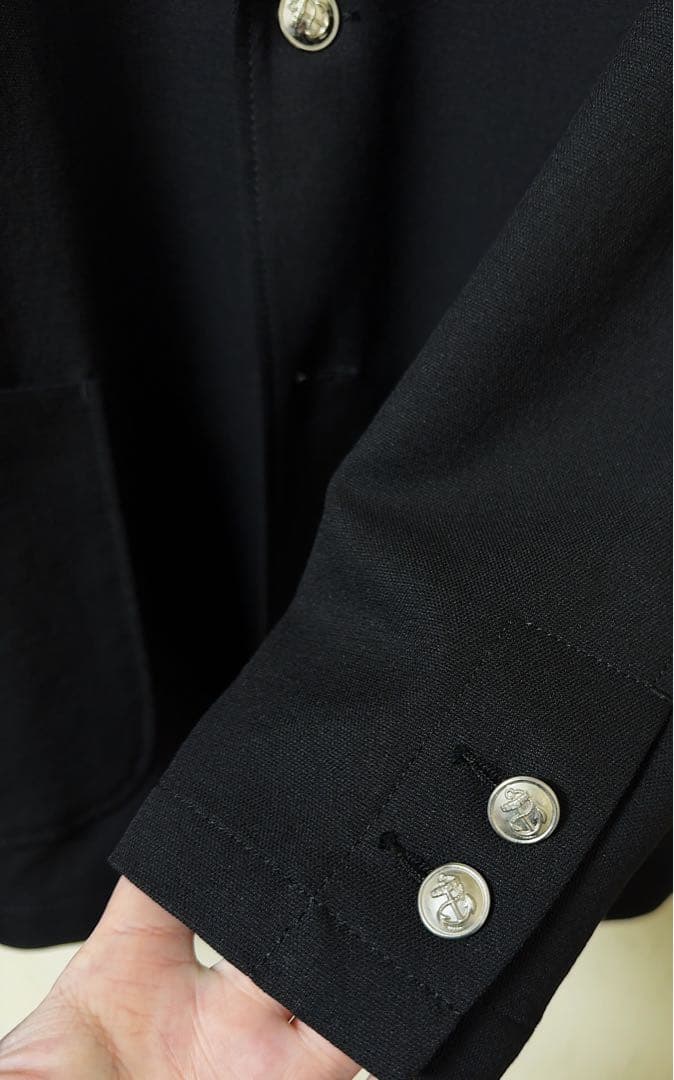 BEAMS + ホップサック 3B コンフォートブレザー「BLK/S/美品」