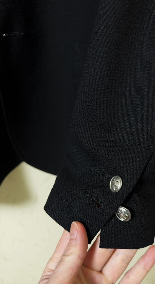 BEAMS + ホップサック 3B コンフォートブレザー「BLK/S/美品」