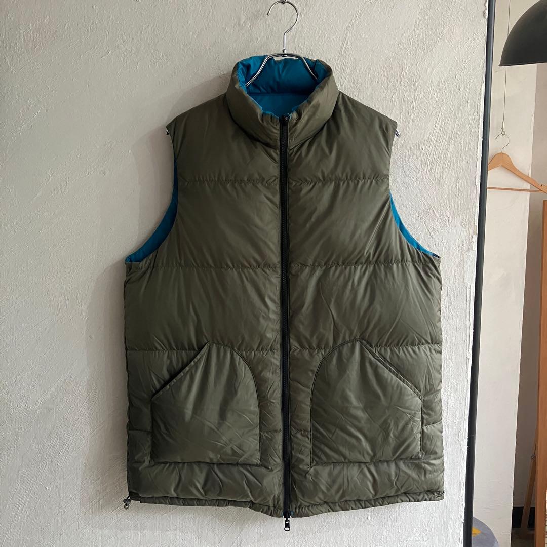 SIERRA DESIGNS BEAMS BOY リバーシブル ダウンベスト