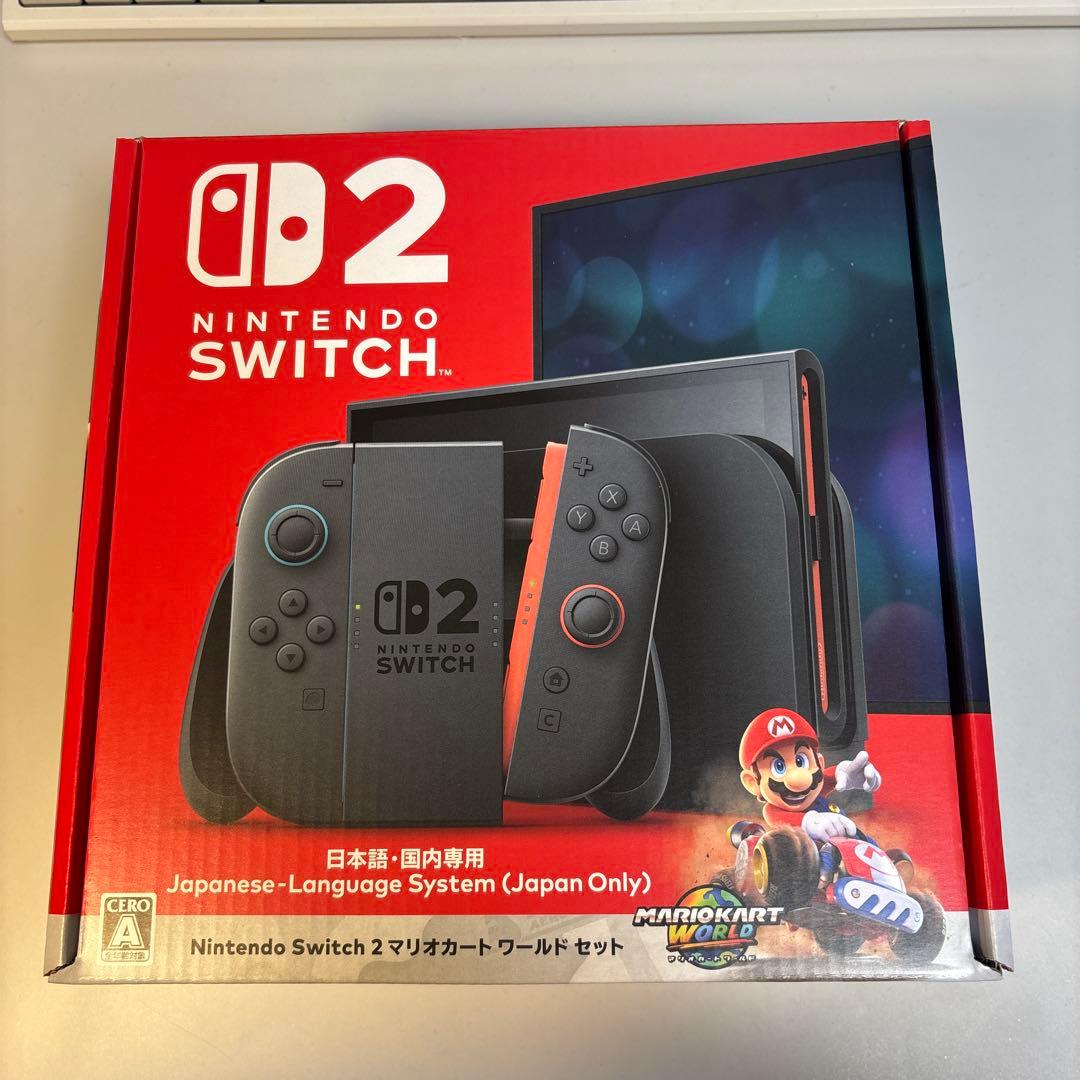Nintendo Switch 2 マリオカート ワールドセット 国内専用 新品