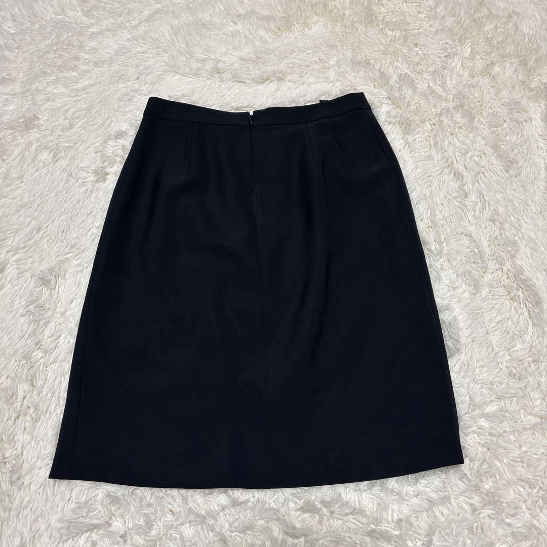 【極美品】　23区　セットアップ　スーツ　ノーカラー　濃紺　40　Lサイズ相当