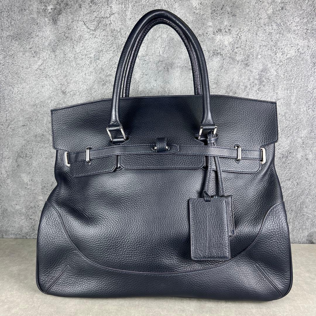 ペッレモルビダ メイデンボヤージュ ネイビー ボストンバッグ