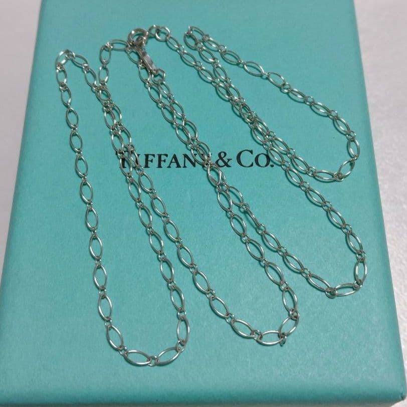 専用ですティファニー オーバル リンク チェーンネックレス シルバー 約60㎝