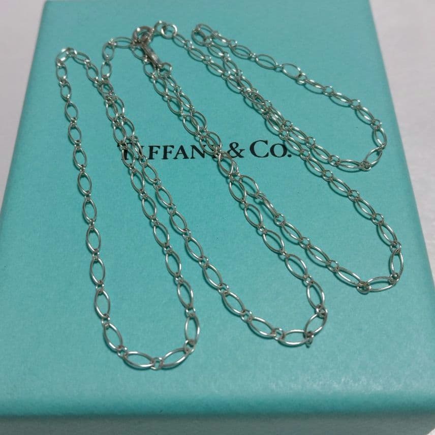 専用ですティファニー オーバル リンク チェーンネックレス シルバー 約60㎝