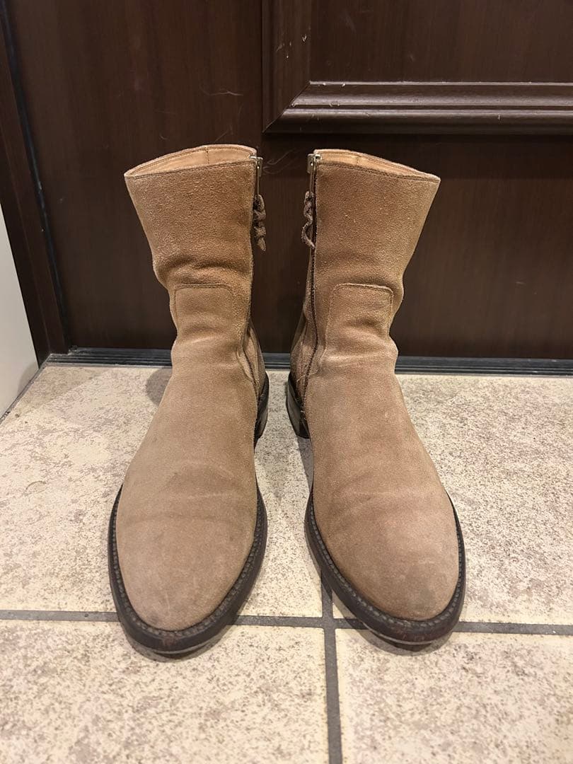 ルケーシー　ウエスタンブーツ　サイドジップ