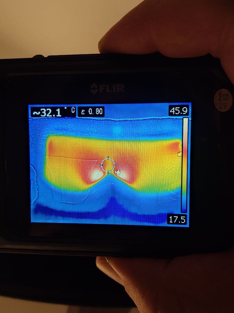 ABOM ONE ゴーグル SUNRISE RED MIRROR ケース付き