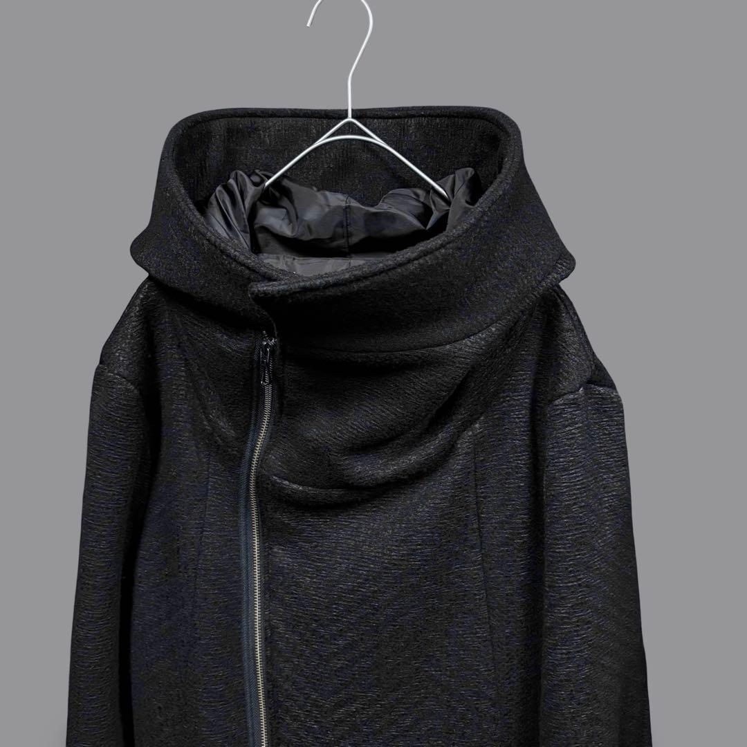 ジャケット・アウター Rare 00s Archive Monster Hood SpiralCoat