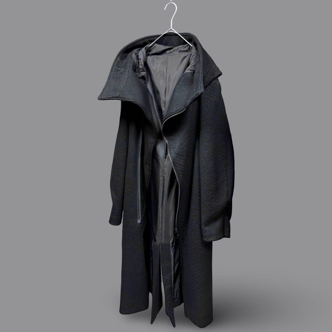 ジャケット・アウター Rare 00s Archive Monster Hood SpiralCoat