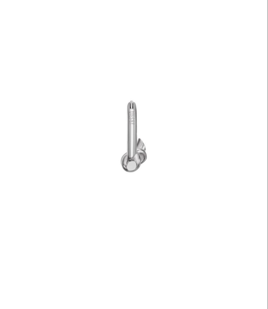 DIESEL ワープピアス シルバー (片耳用) 箱付き