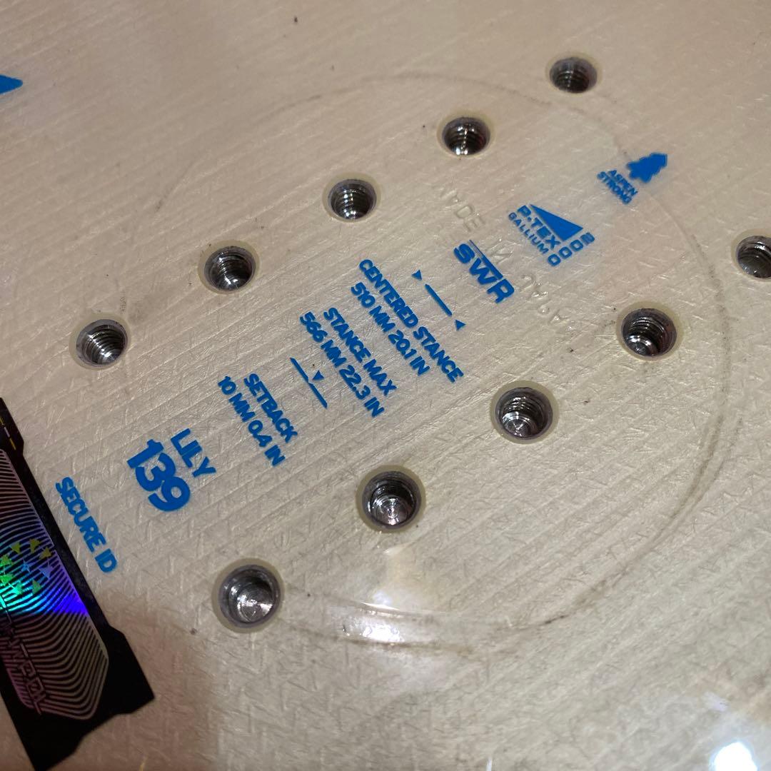 ★ SALOMON サロモン スノーボード　パンダ　ボード　スノボ　139㎝　板