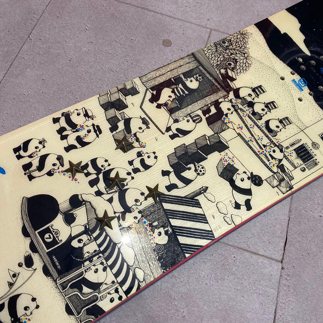 ★ SALOMON サロモン スノーボード　パンダ　ボード　スノボ　139㎝　板