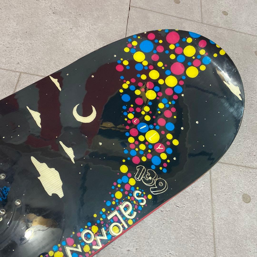 ★ SALOMON サロモン スノーボード　パンダ　ボード　スノボ　139㎝　板