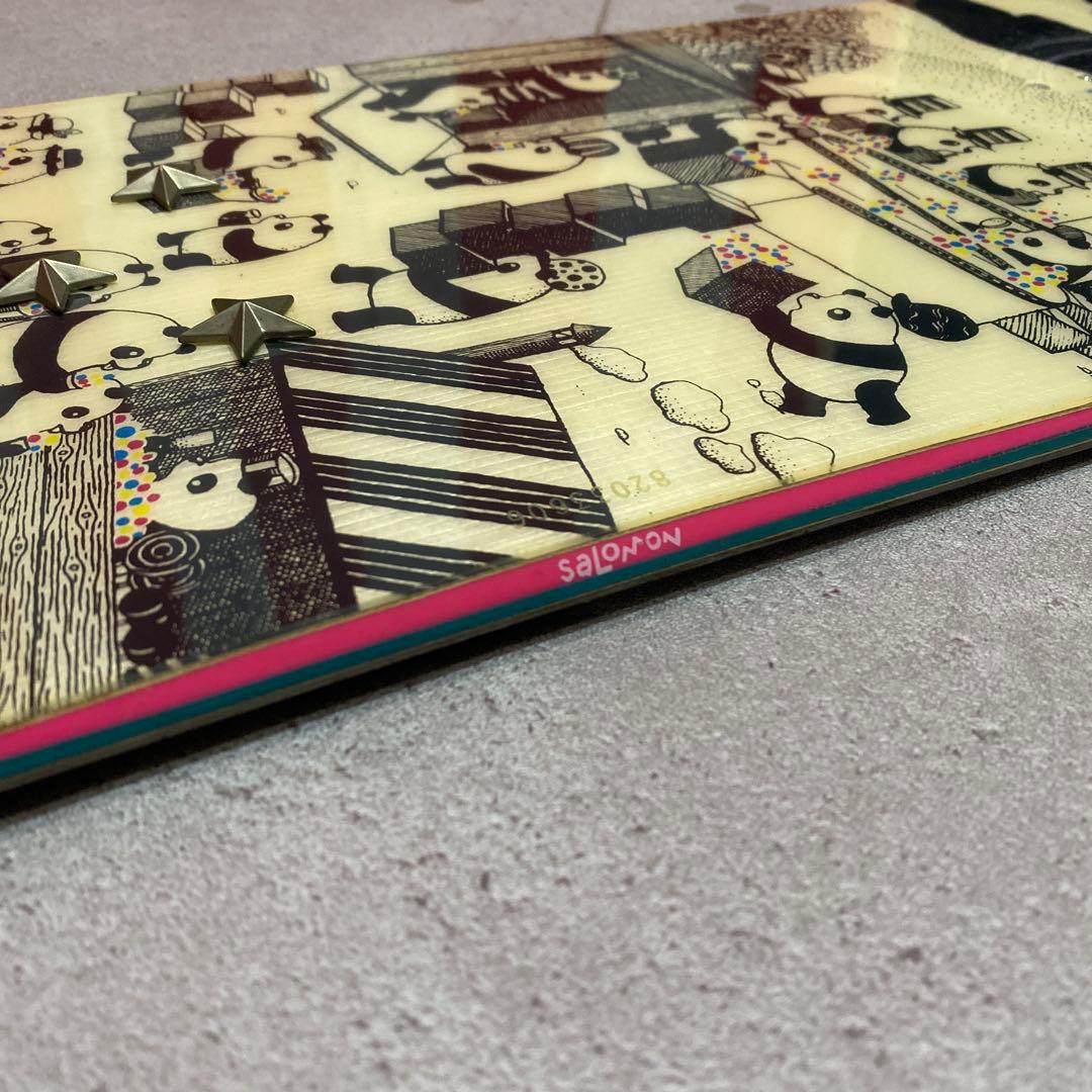 ★ SALOMON サロモン スノーボード　パンダ　ボード　スノボ　139㎝　板