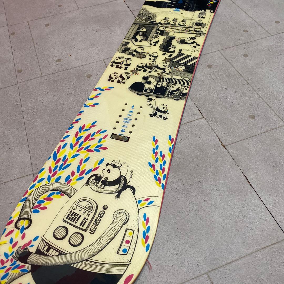 ★ SALOMON サロモン スノーボード　パンダ　ボード　スノボ　139㎝　板
