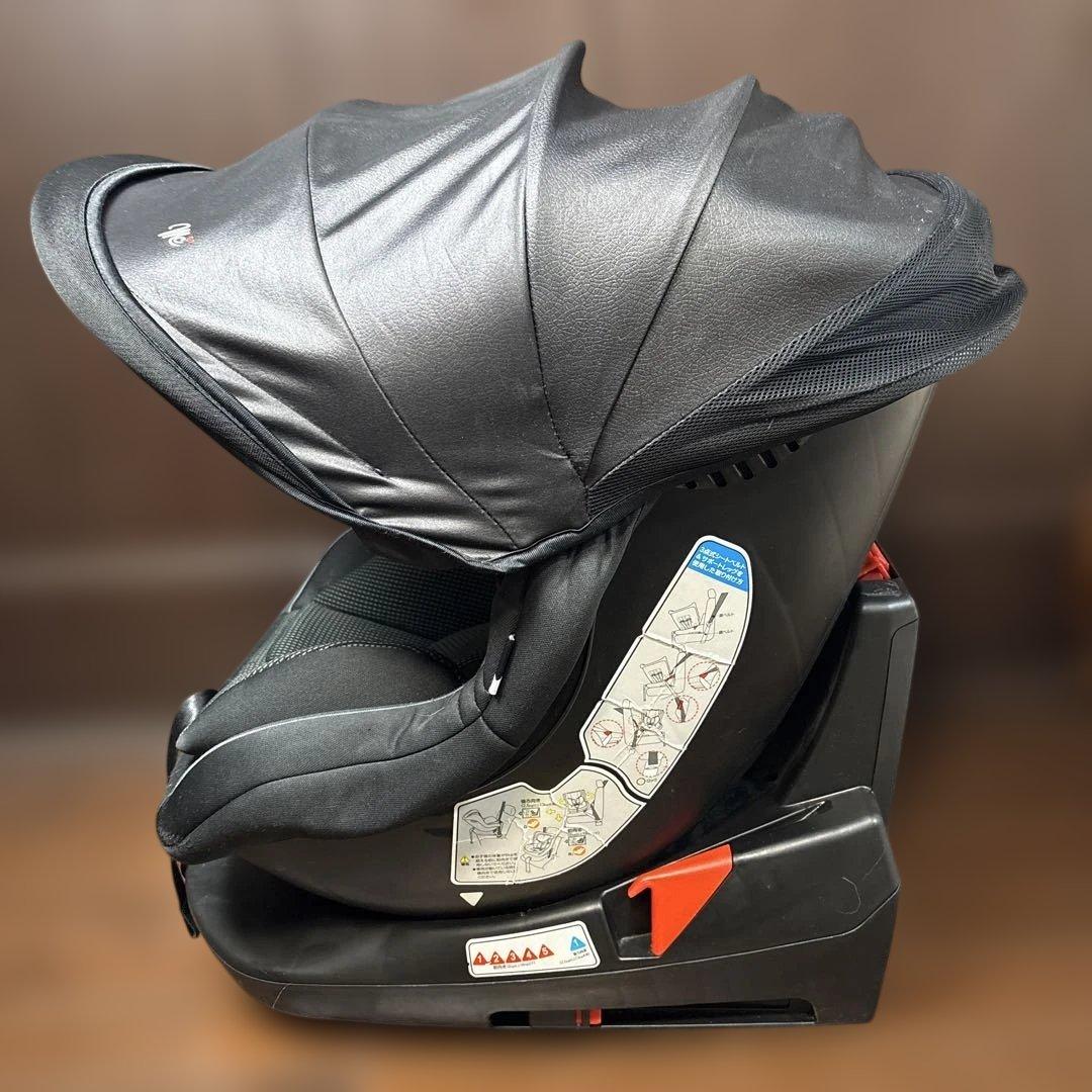 【美品】マムズキャリー　ISOFIX B-900 ターン・レジェFIX グレー