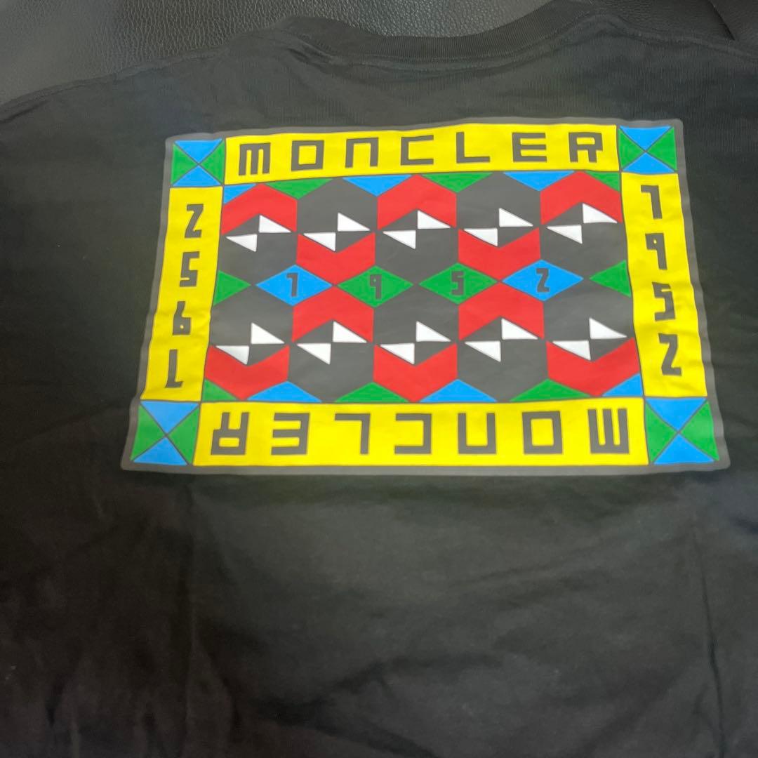 MONCLER モンクレール 長袖Tシャツ 黒　ロンT 美品