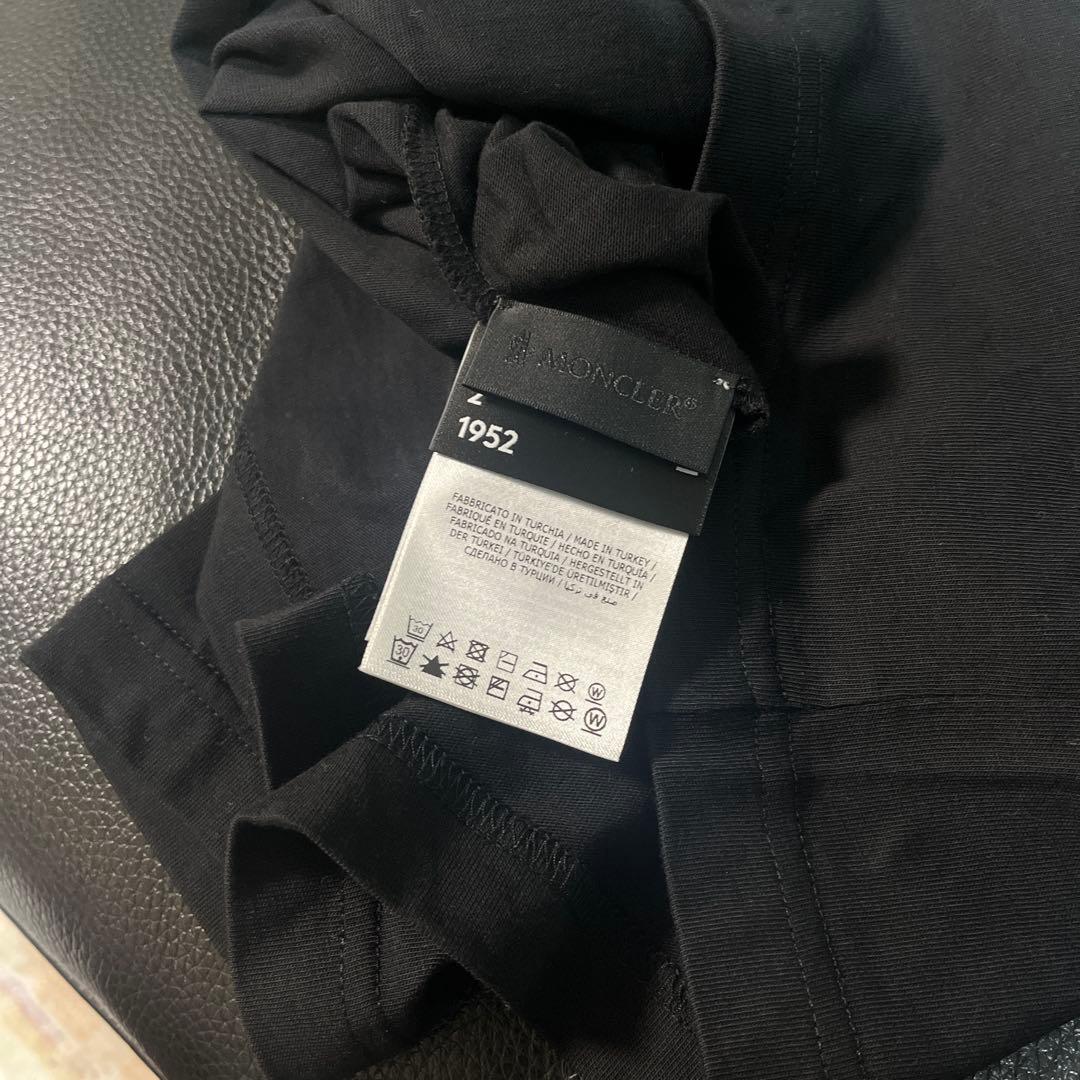 MONCLER モンクレール 長袖Tシャツ 黒　ロンT 美品