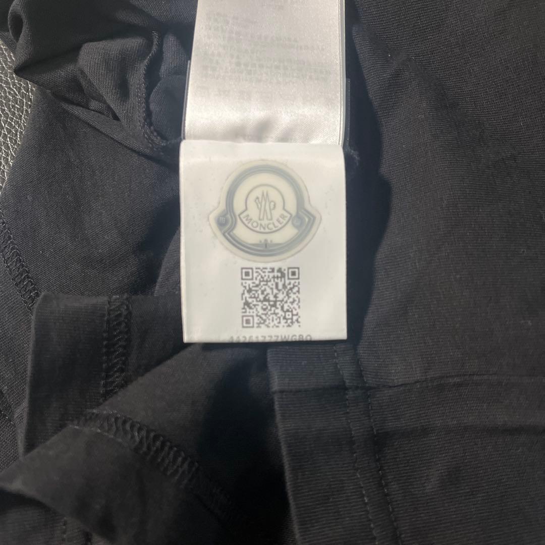 MONCLER モンクレール 長袖Tシャツ 黒　ロンT 美品